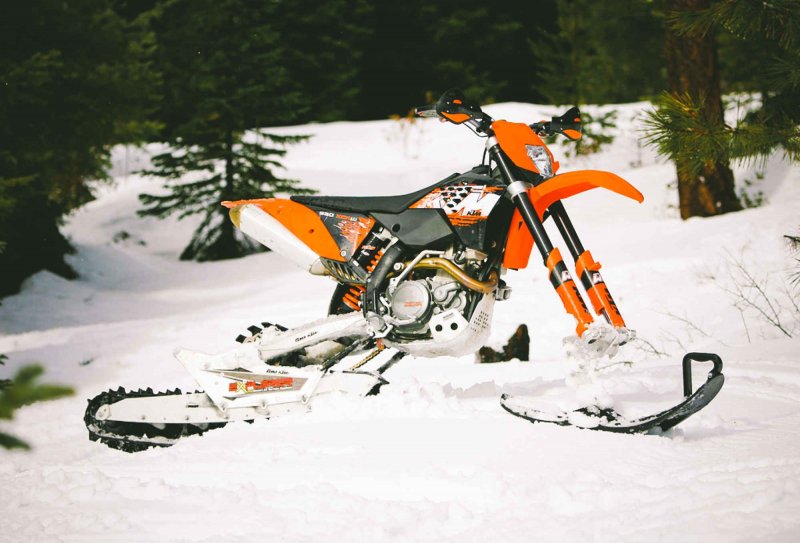 КТМ 500 Snowbike