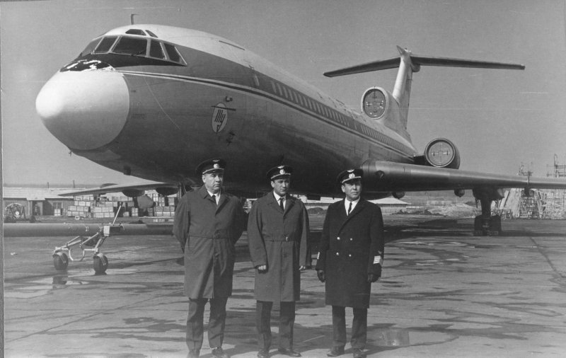 Ту-134а 1979 год пассажиры