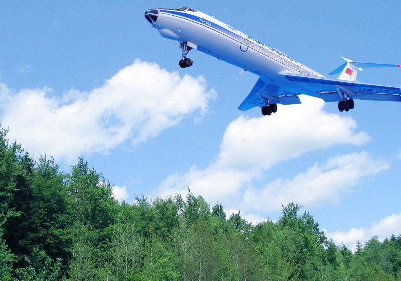 Ту-134 реактивный самолёт