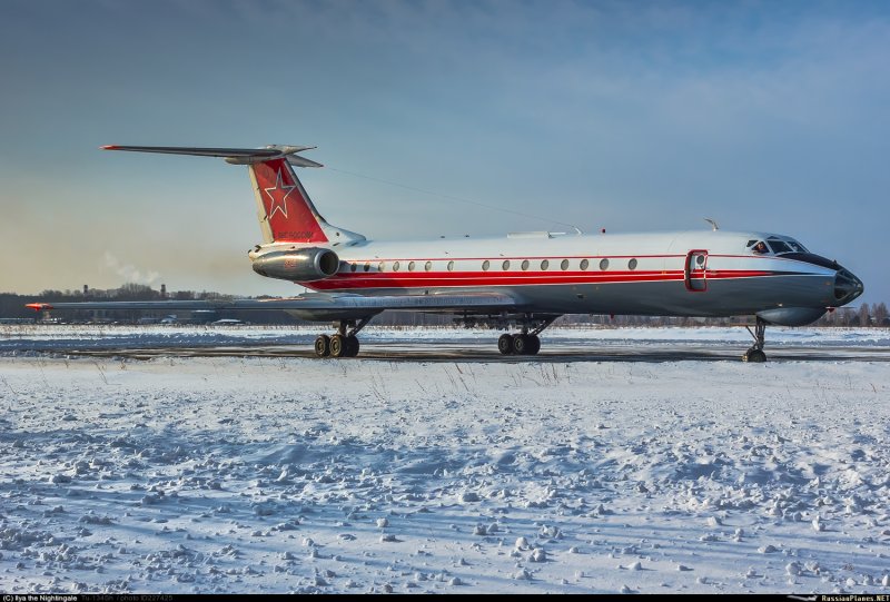 Ту-154 пассажирский самолёт СССР