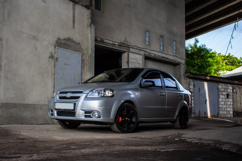 Chevrolet Aveo t250 stance