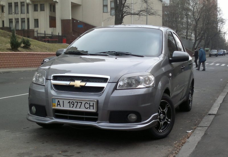 Chevrolet Aveo т250 обвес