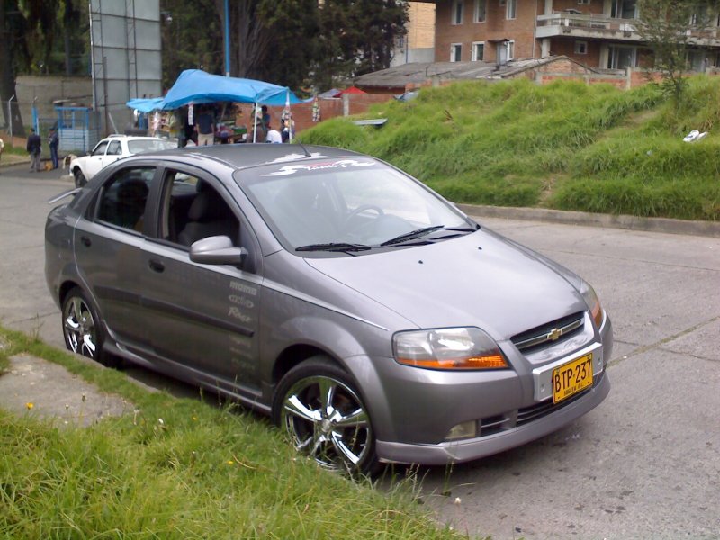 Chevrolet Aveo t200 хэтчбек обвес