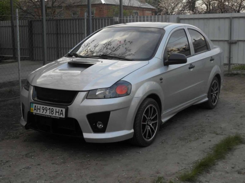 Chevrolet Aveo t250 обвес