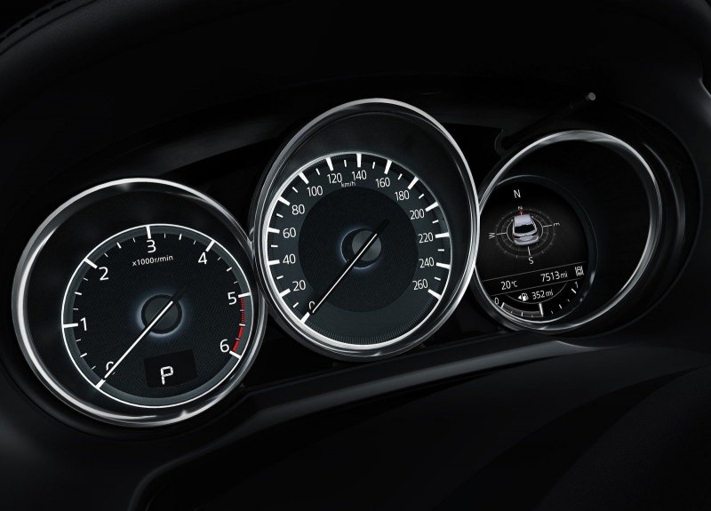 Mazda 6 приборка