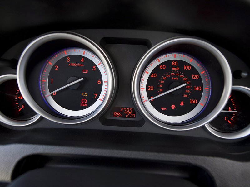 Mazda 6 приборка