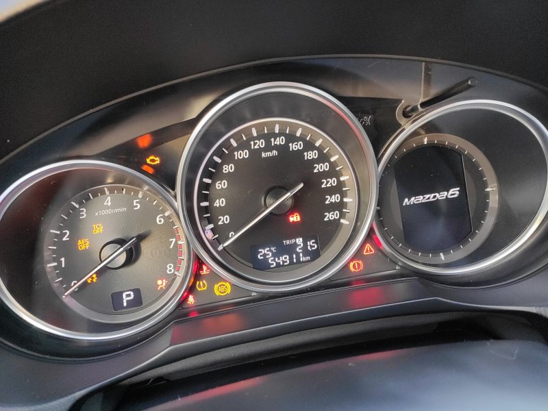 Mazda 6 gg приборная панель