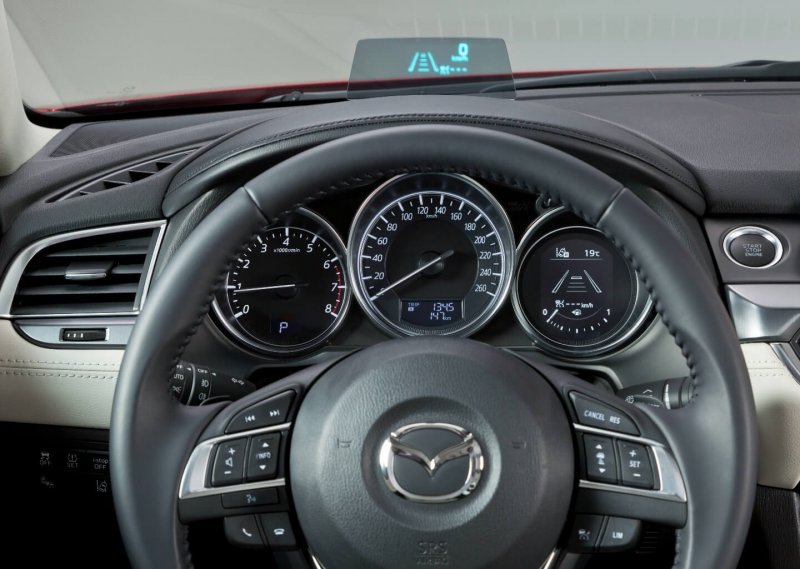 Mazda cx5 приборная