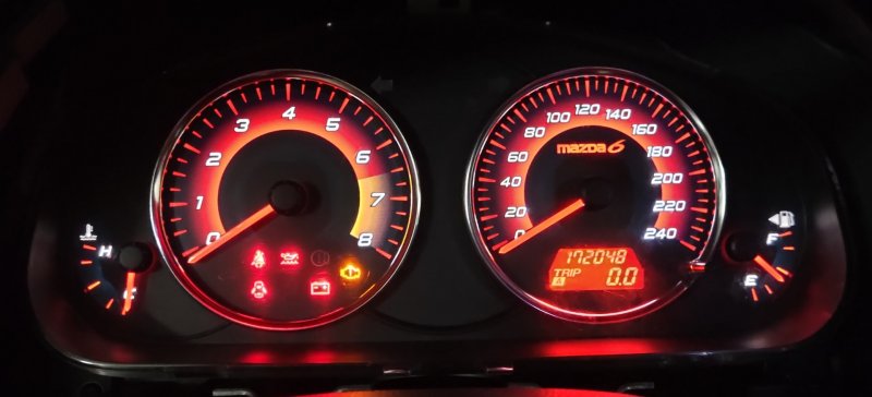 Приборная панель Mazda 6 GH