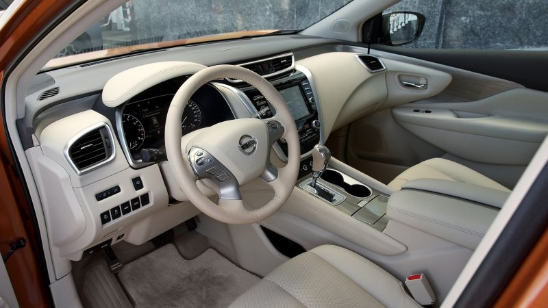 Nissan Murano 2020 светлый салон