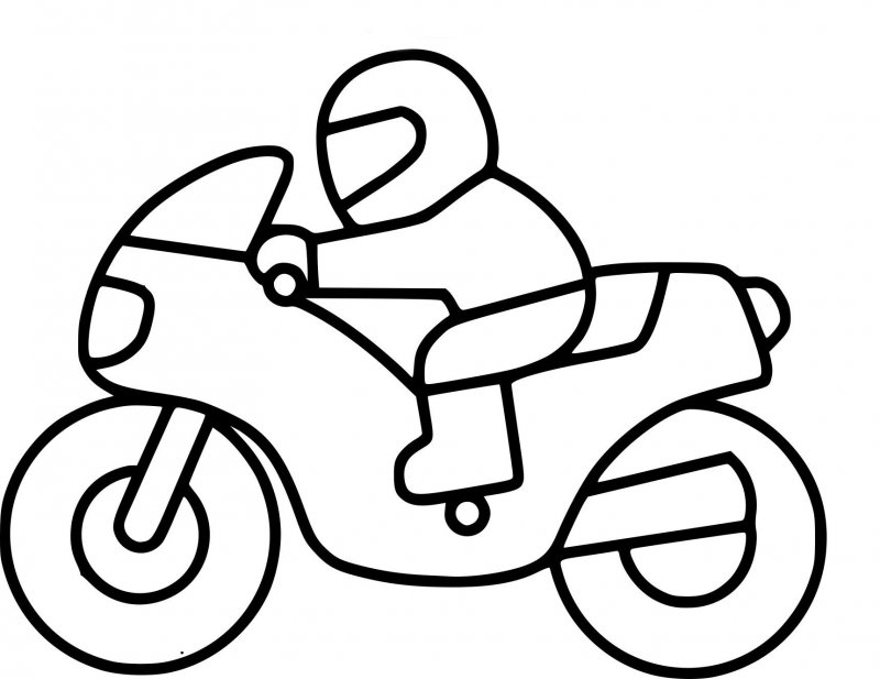 Раскраска мотоцикл Kawasaki Ninja 250r