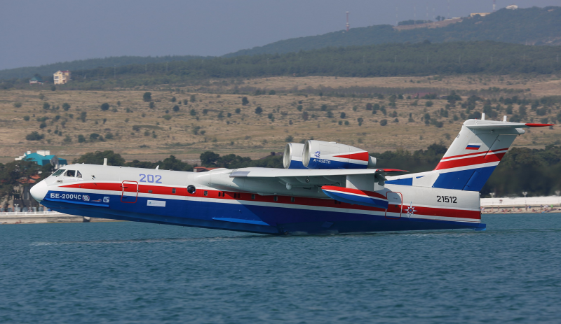 Самолёт-амфибия бе-200чс