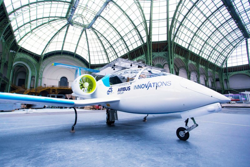 Электрический самолёт Airbus Efan