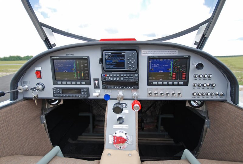 Zodiac Ch-650 кабина