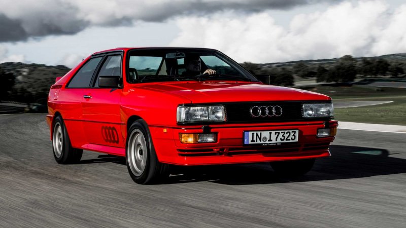 Ауди quattro 1980