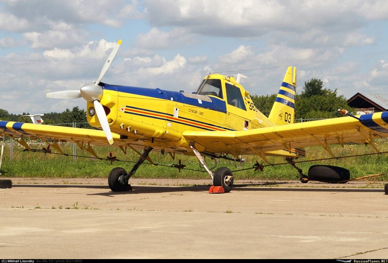 Су-38л сельскохозяйственный самолет