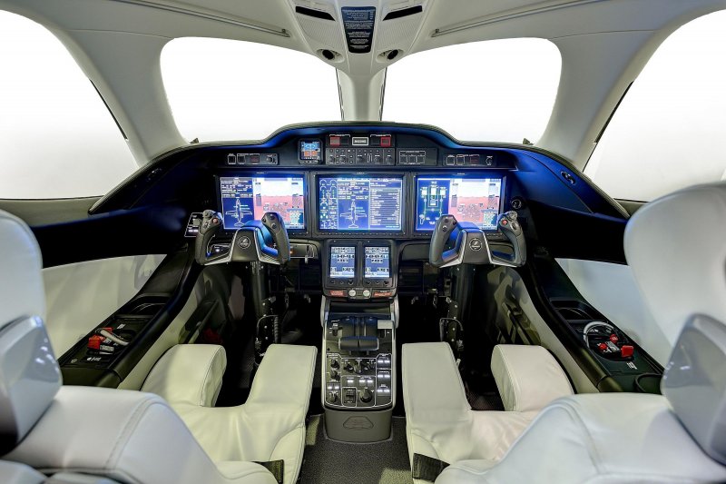 Honda ha-420 HONDAJET кокпит