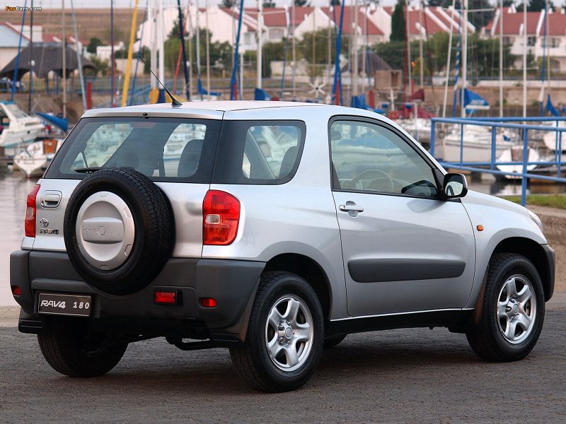 Toyota rav4 3 Doors 2002