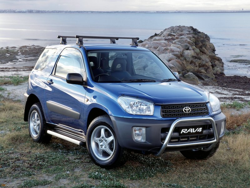 Toyota RAV 2004 черный