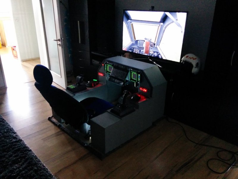 Кокпит для Elite Dangerous 3 джойстика