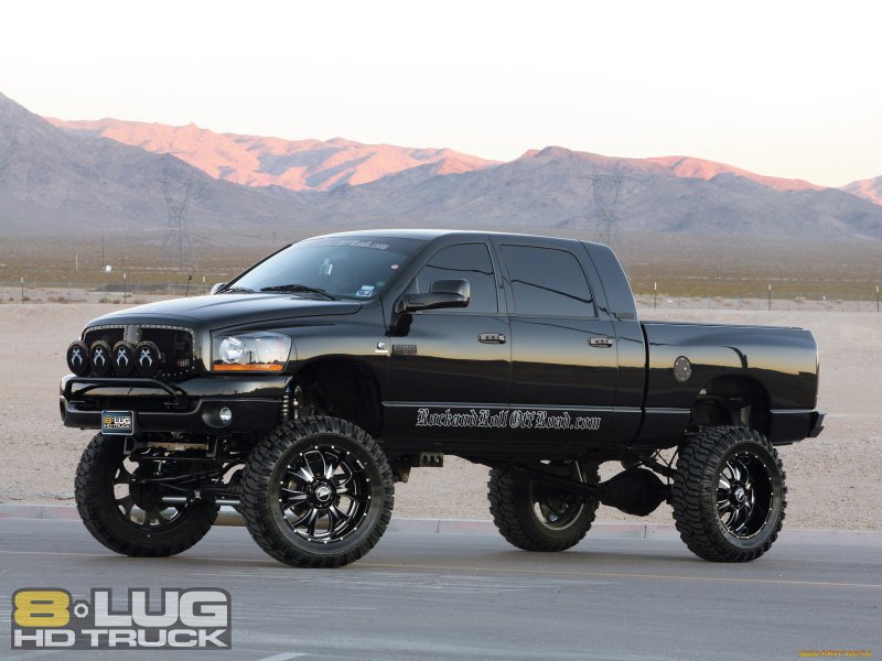8 Колесный dodge Ram
