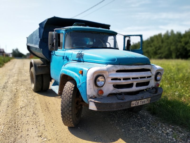 ЗИЛ 130 самосвал ММЗ 555