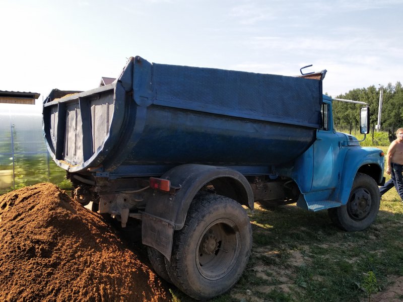 ЗИЛ 130 самосвал ММЗ 555