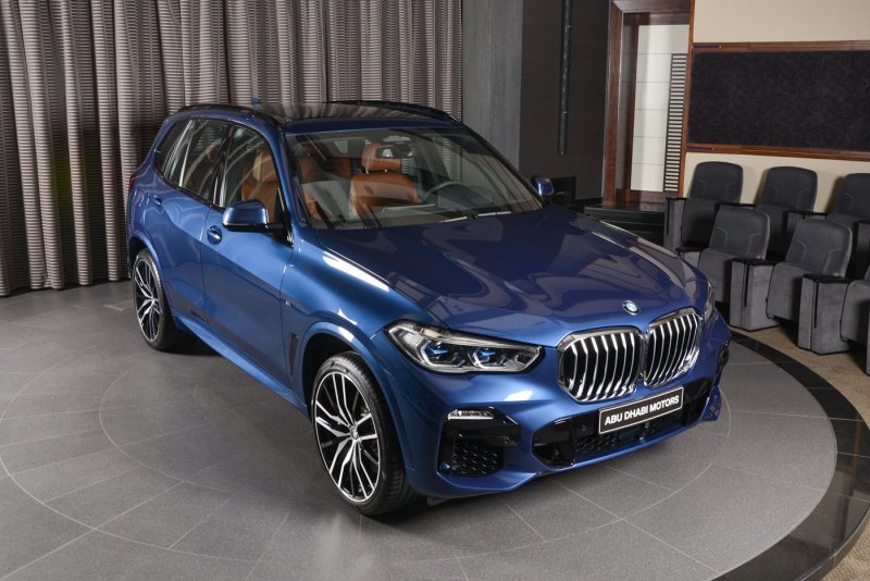 Синий Фитоник металлик BMW x5