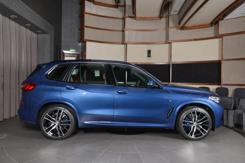 BMW x5 g05 синий