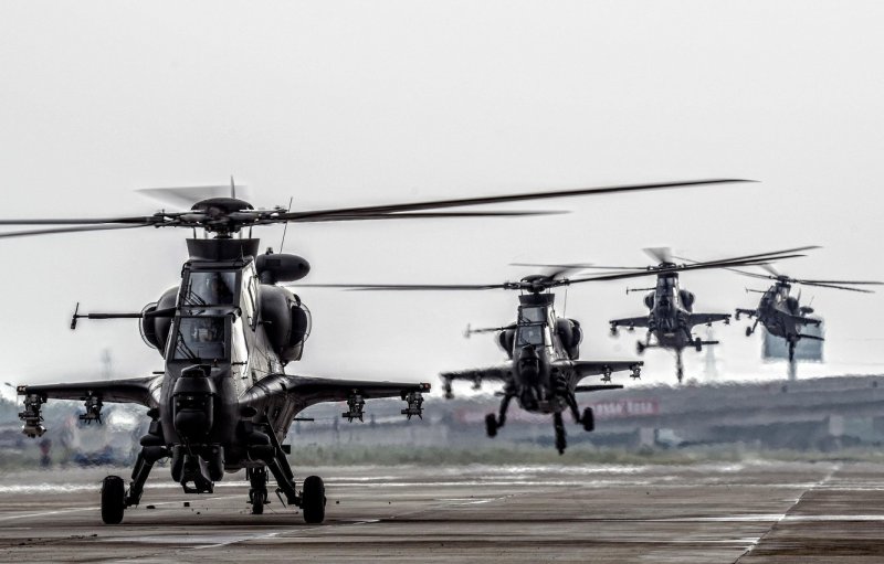 Китайский ударный вертолет WZ-10