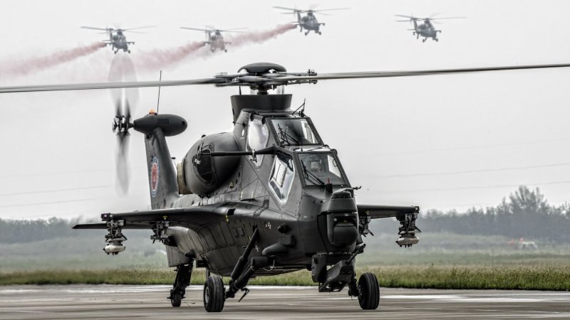Китайский ударный вертолет WZ-10