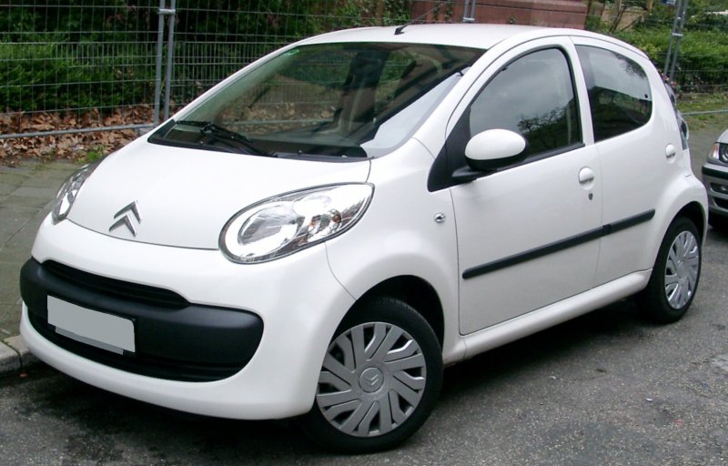Citroen c1 белый