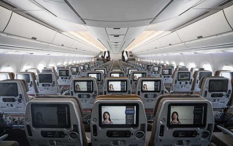 Airbus a350 Сингапурские авиалинии