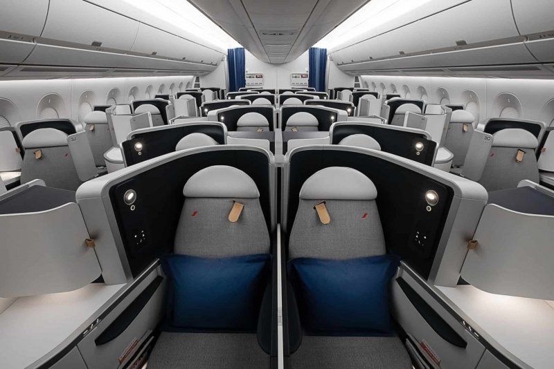 Airbus a350 XWB салон
