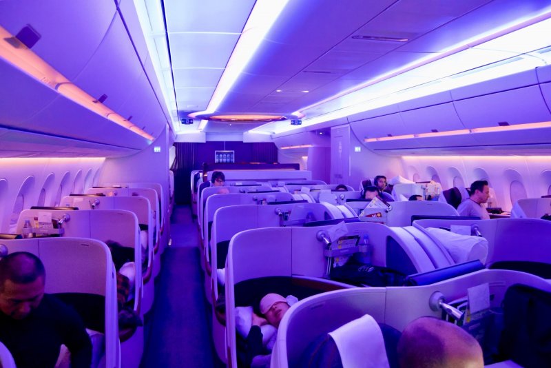 Airbus a350-900 внутри