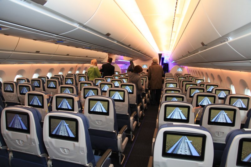 Airbus a350 XWB салон