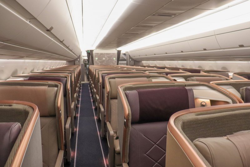 Airbus a350-900 бизнес класс