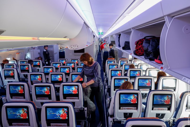 Airbus a350-900 Аэрофлот салон