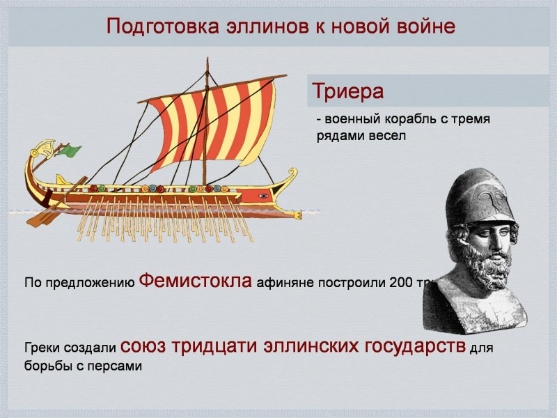 Римская трирема корабль