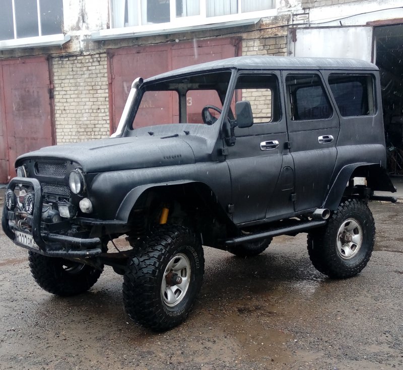 УАЗ Хантер для охоты