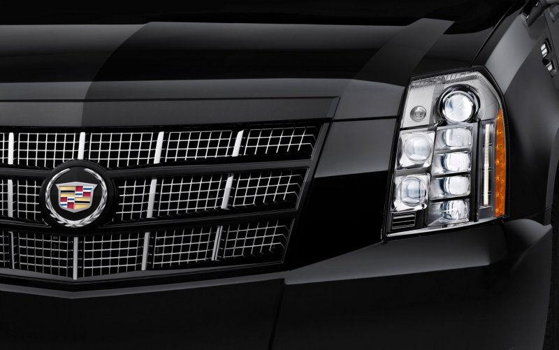 Решетка на Cadillac Escalade 4 вертикальная