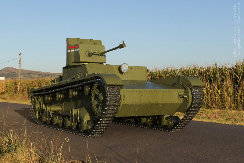 Огнеметный танк ХТ-26