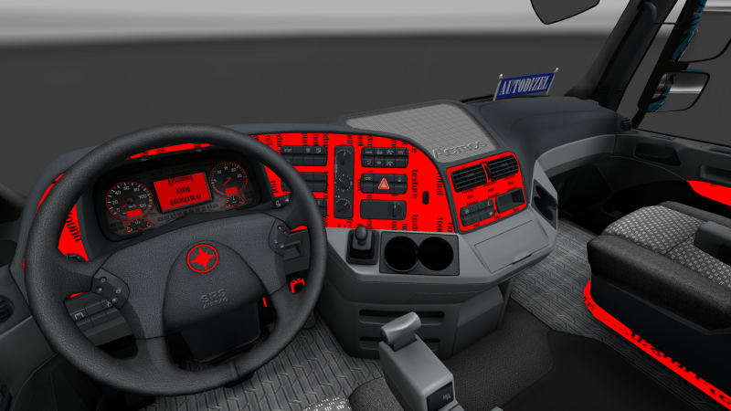 Панель КАМАЗ 5490