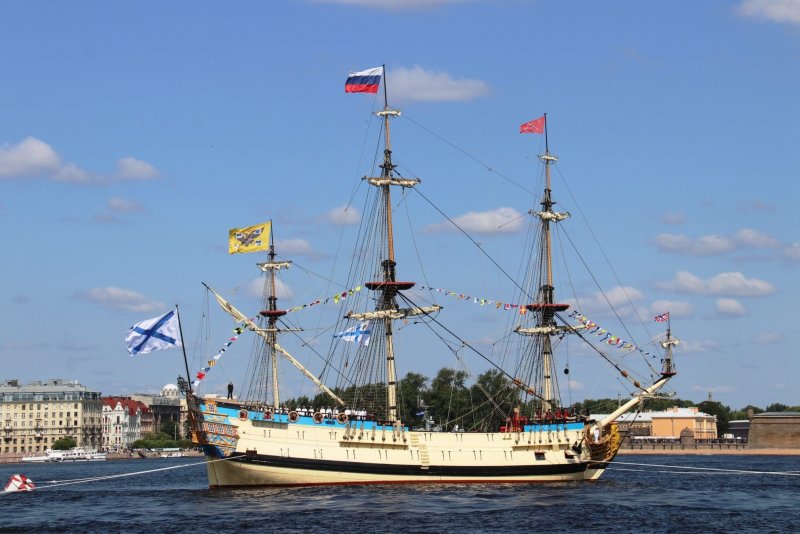 Корабль Петра Полтава