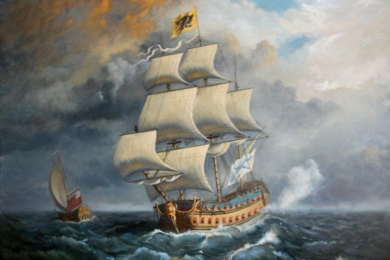 Линкор Полтава 1712