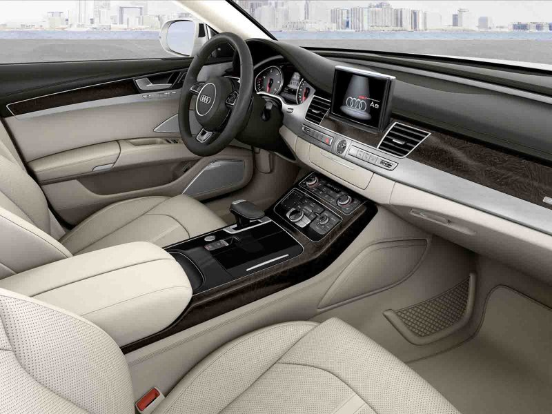 Audi a8 салон