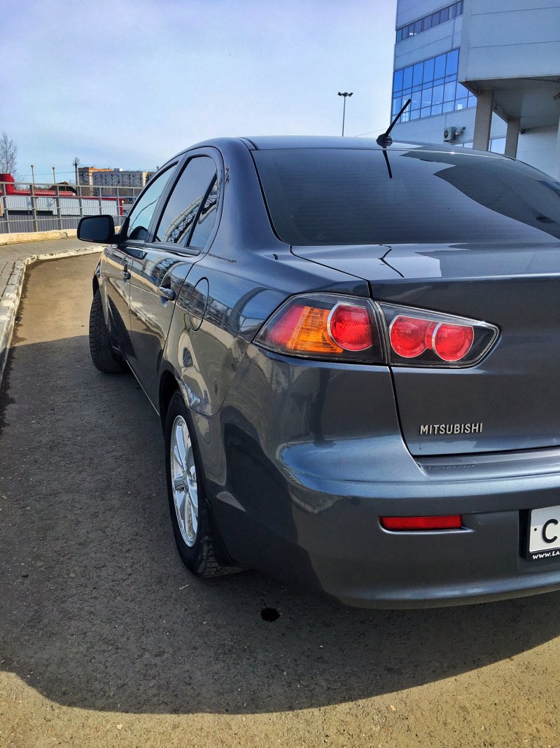 Mitsubishi lancer 10 рестайлинг