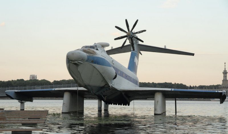 Экраноплан Каспийское море