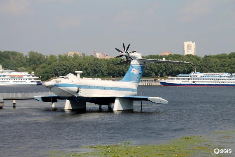 Экраноплан а-90 "орлёнок" в Москве