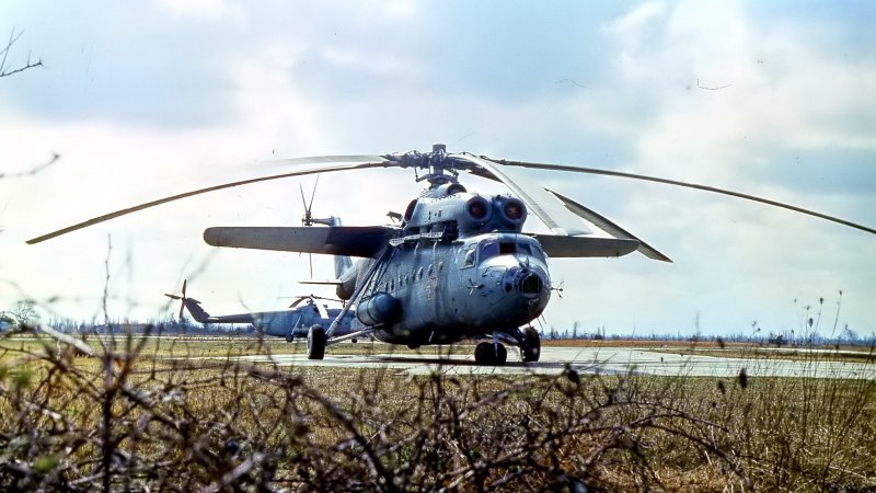 Вертолет ми-6а (Нюрба)